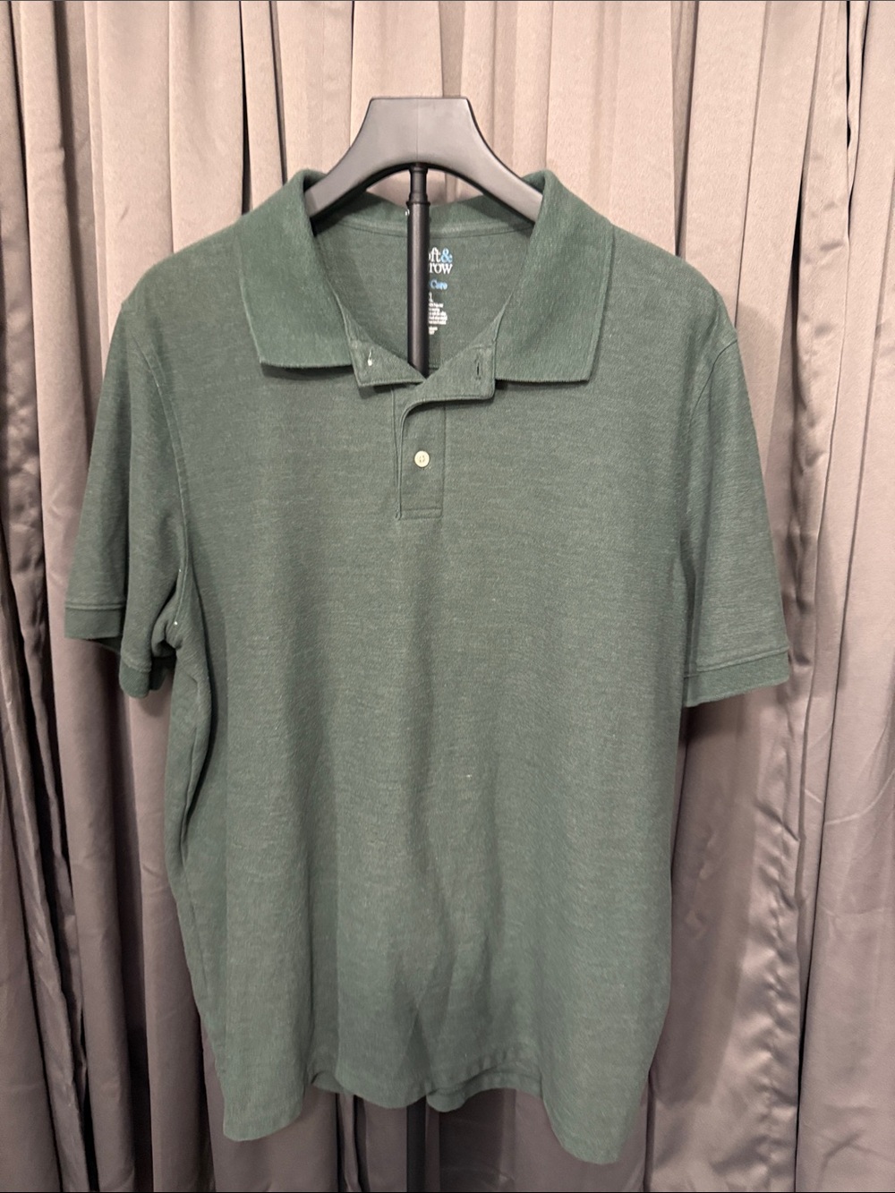croft & barrow Forest Green Polo Shirt